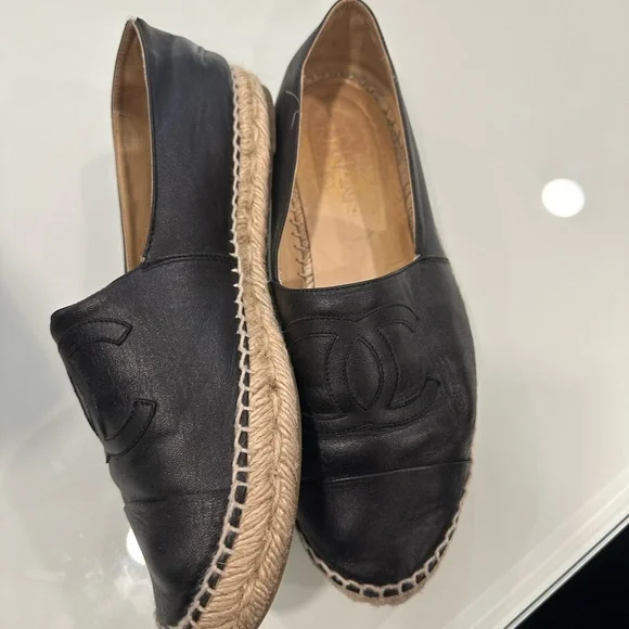 Chanel espadrille womens shoe size 41 - Picture 2 of 4